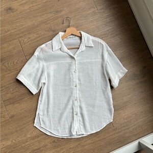 ABERCROMBIE Oversized Gauzy Shirt *XXS*